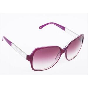CHANEL Purple Gradient Oversized Sunglasses
